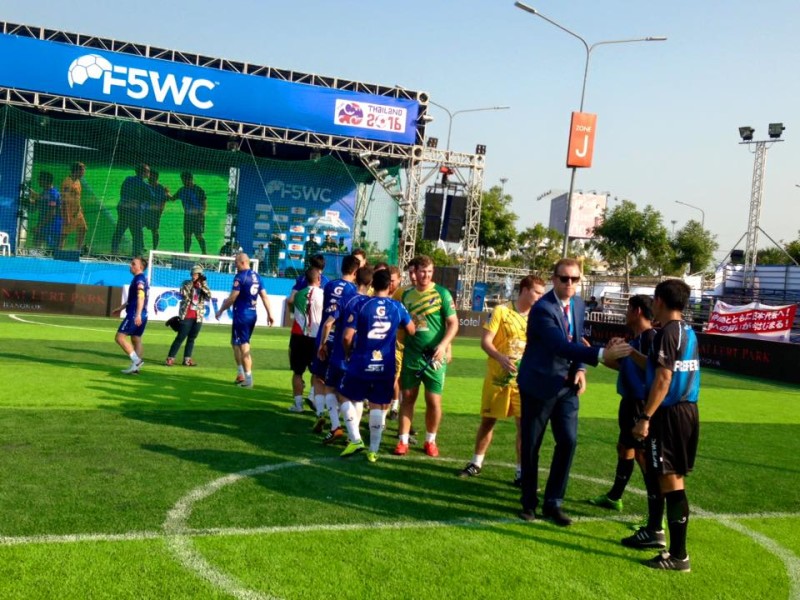 Nazionale in Campo con Australia