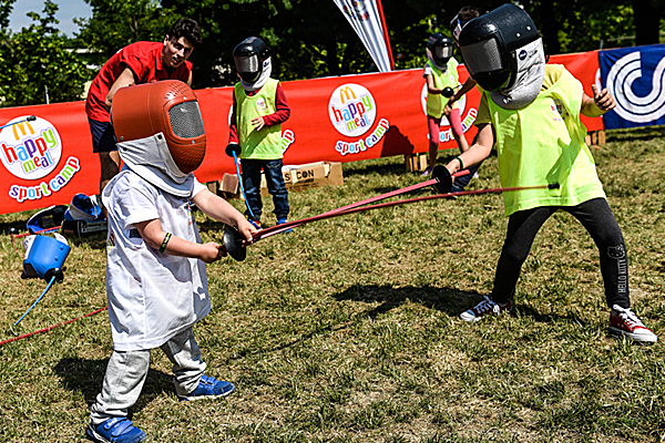 Happy Meal Sport Camp Modena 2016 (Foto Uff Stampa)