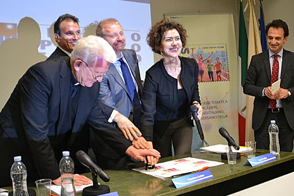 Un momento della conferenza (Foto Uff Stampa CSI)