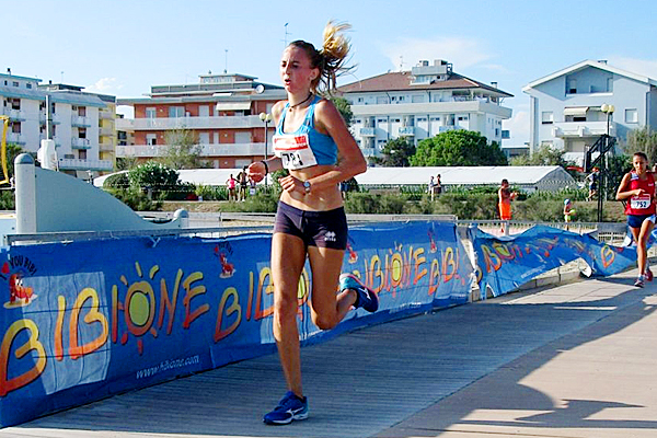 Bibione 2016 - La cadetta Arianna Comina (Foto Uff Stampa)